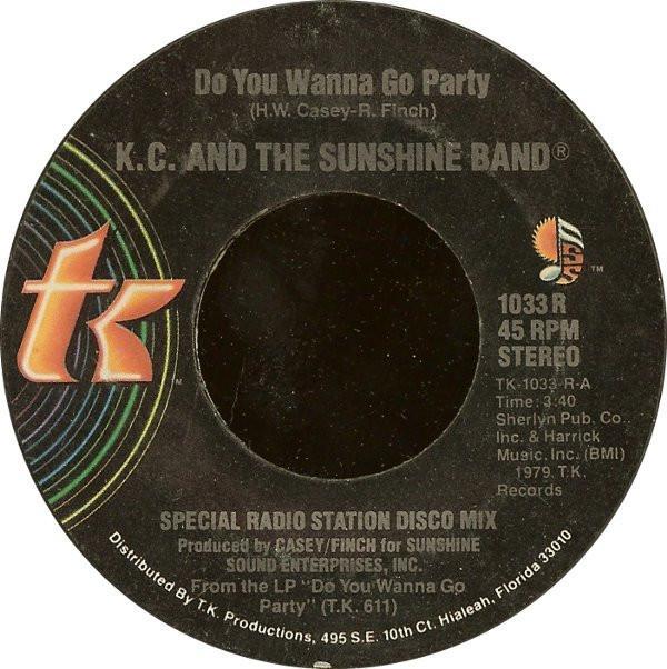 KC & The Sunshine Band - Do You Wanna Go Party / Come To My Island
