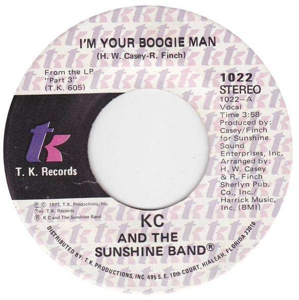 KC & The Sunshine Band - I'm Your Boogie Man
