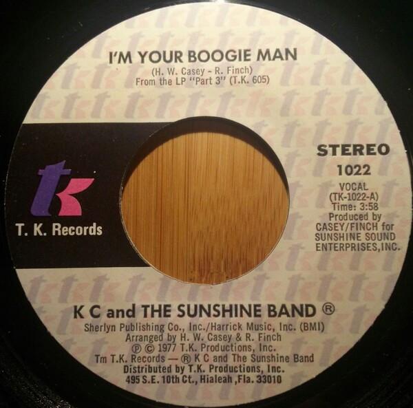 KC & The Sunshine Band - I'm Your Boogie Man