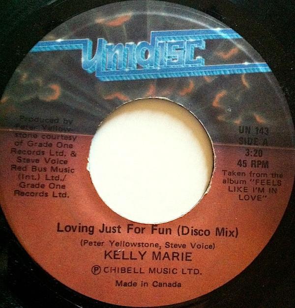 Kelly Marie - Loving Just For Fun / Fill Me With Your Love