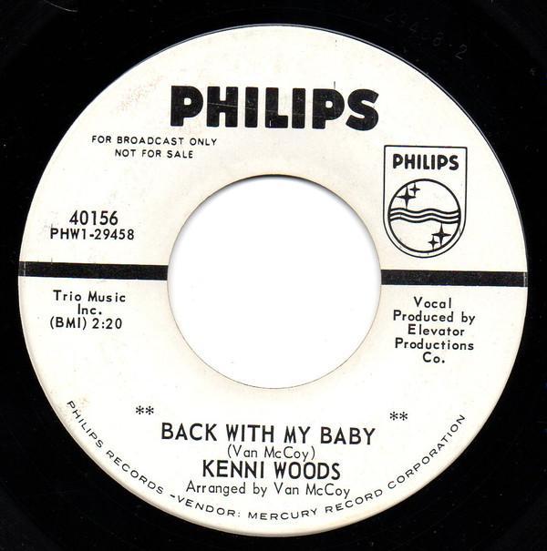 Kenni Woods - Back With My Baby / Do You Really Love Me