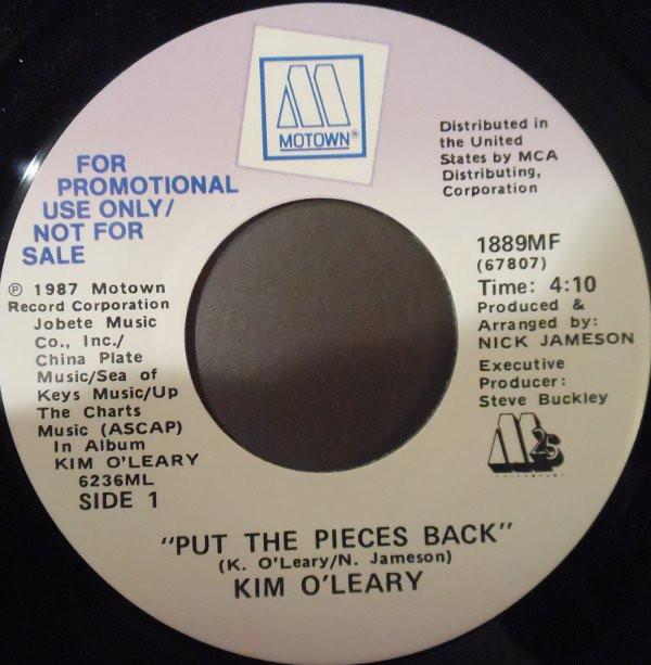 Kim O'Leary - Put The Pieces Back