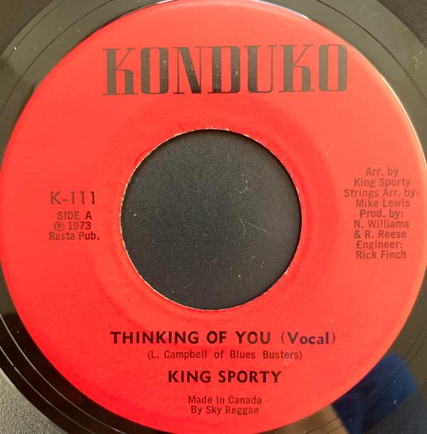 King Sporty - Thinking Of You
