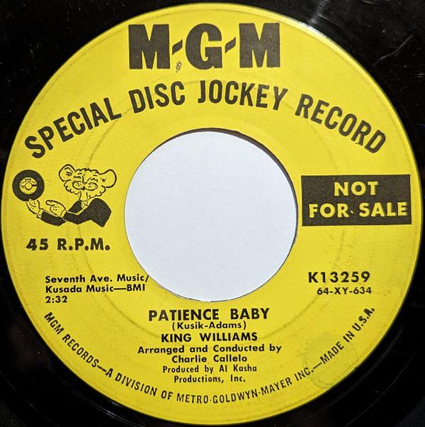 King Williams (2) - Patience Baby / Fight For Your Girl