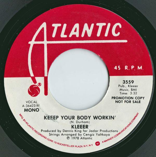 Kleeer - Keeep Your Body Workin'