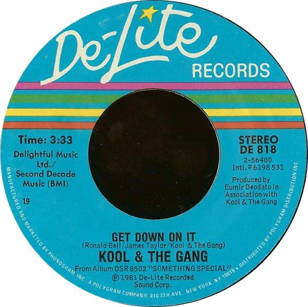 Kool & The Gang - Get Down On It / Steppin' Out