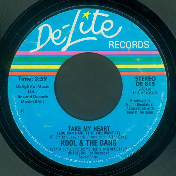 Kool & The Gang - Take My Heart (You Can Have It If You Want It)