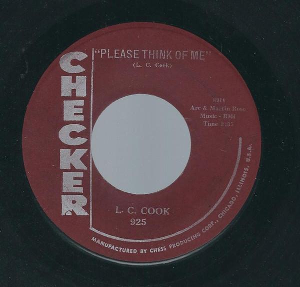 L.C. Cook - Please Think Of Me / I'm Falling
