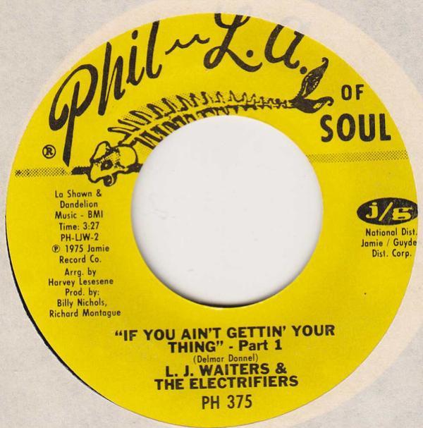 L.J.Waiters & The Electrifiers - If You Ain't Getting Your Thing
