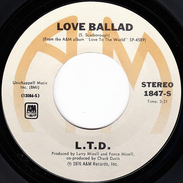 L.T.D. - Love Ballad
