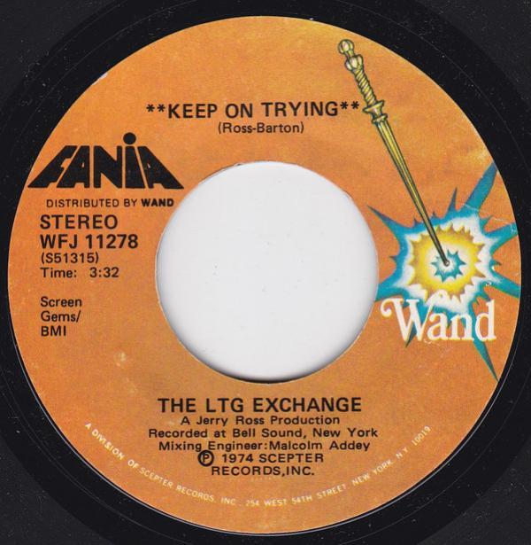 LTG Exchange - Keep On Trying / Tsen Si Yen Yen