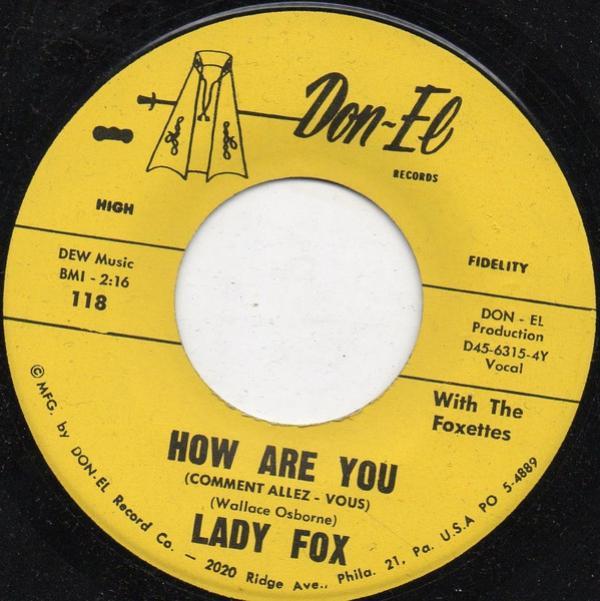 Lady Fox And The Foxettes - How Are You