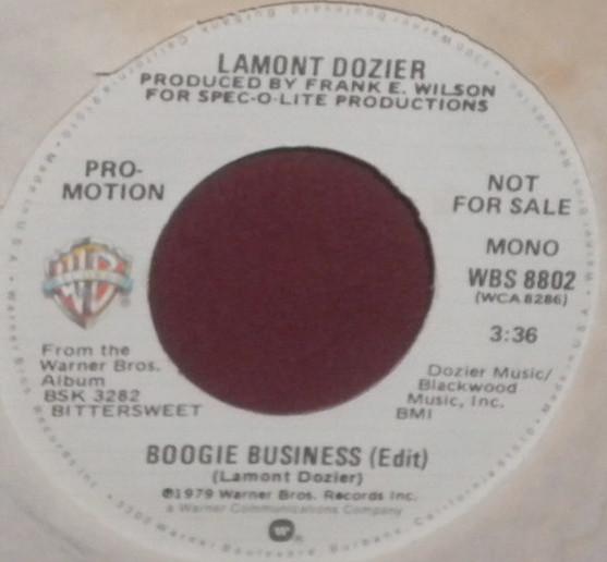 Lamont Dozier - Boogie Business (Edit)