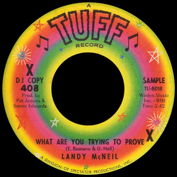 Landy McNeal - What Are You Trying To Prove