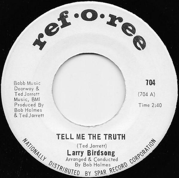 Larry Birdsong - Tell Me The Truth / Sea Sand