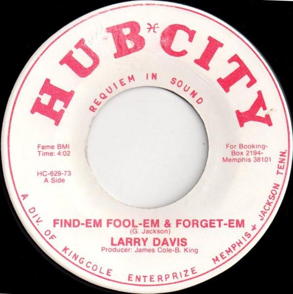 Larry Davis (4) - Find-Em Fool-Em & Forget-Em