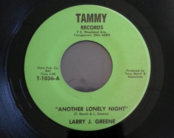 Larry J. Greene - Another Lonely Night / The Girl I Love
