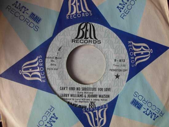 Larry Williams & Johnny Watson - Can't Find No Substitute For Love / I Could Love You Baby