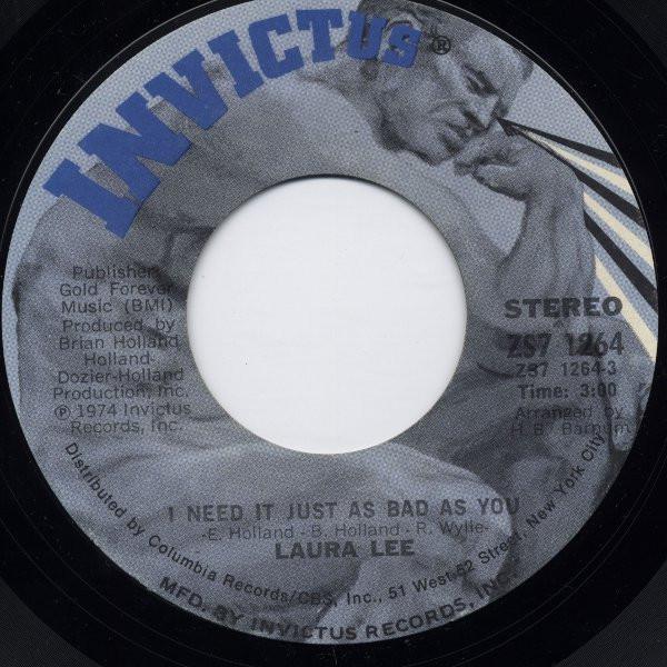 Laura Lee - I Need It Just As Bad As You