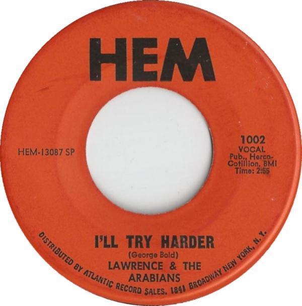 Lawrence And The Arabians - I'll Try Harder / Money