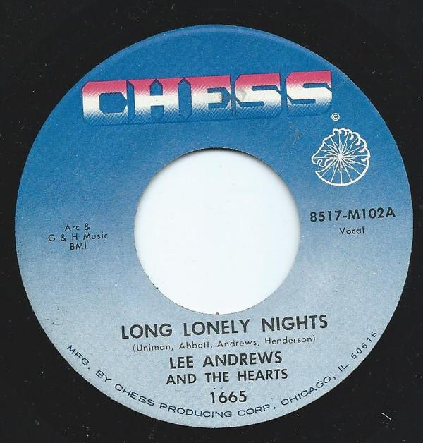 Lee Andrews & The Hearts - Long Lonely Nights / The Clock