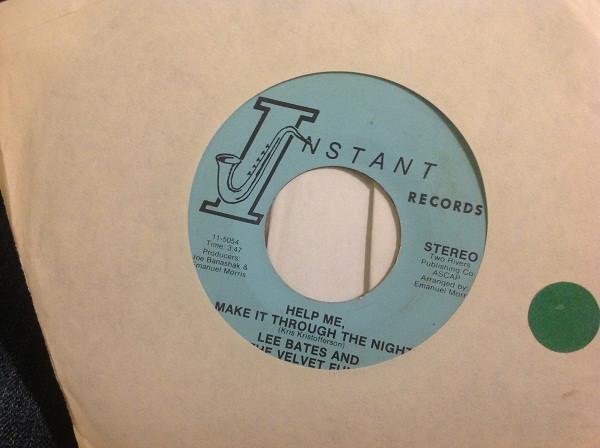 Lee Bates, The Velvet Funk Orchestra - Help Me Make It Through The Night / Slowly