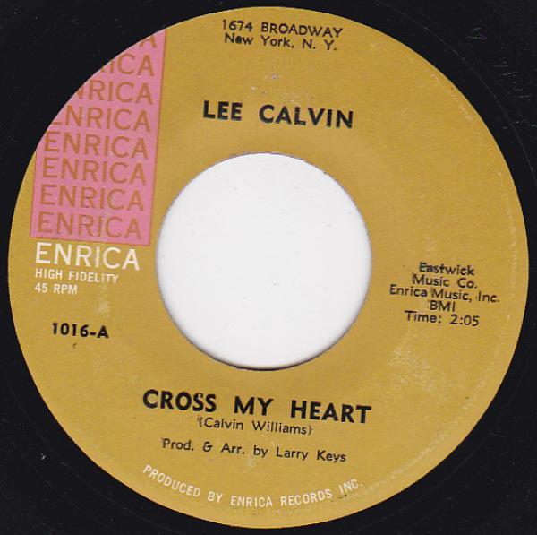 Lee Calvin - Cross My Heart / Do You Like It