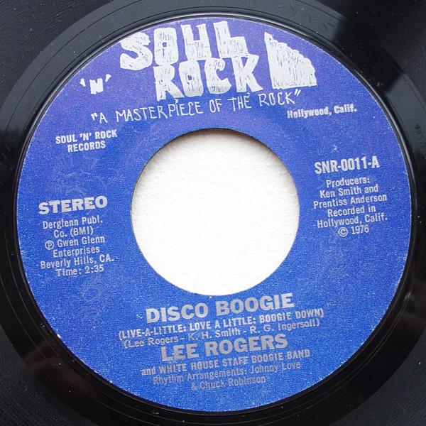 Lee Rogers, White House Staff Boogie Band - Disco Boogie
