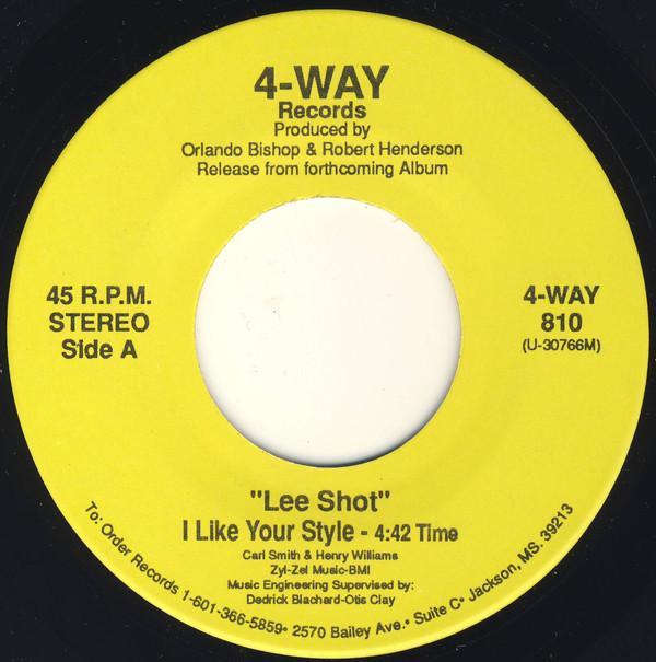 Lee Shot Williams - I Like Your Style