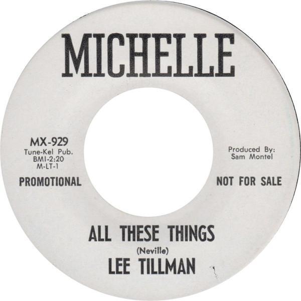 Lee Tillman (2) - All These Things