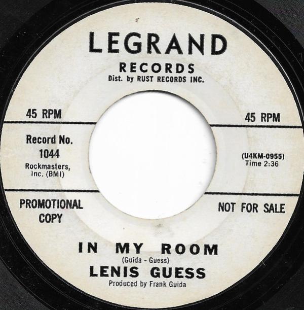 Lenis Guess - In My Room / What Can I Do But Cry?