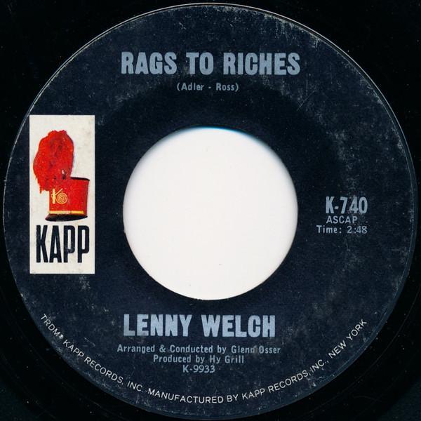 Lenny Welch - Rags To Riches