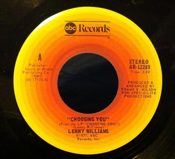 Lenny Williams - Choosing You