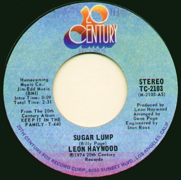 Leon Haywood - Sugar Lump / That Sweet Woman Of Mine