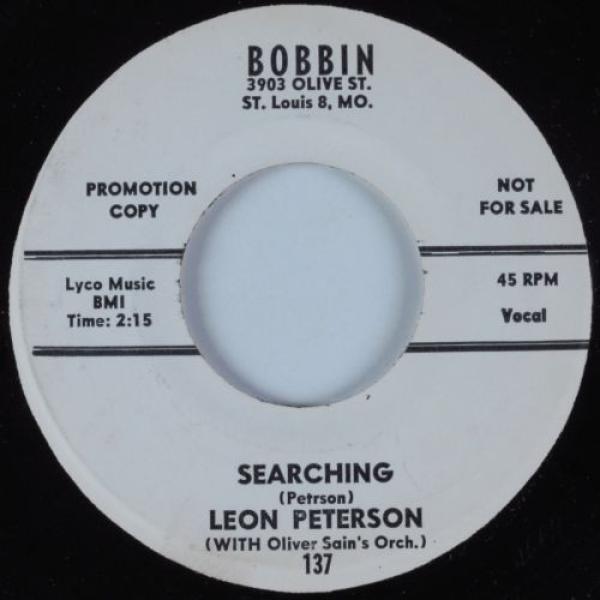 Leon Peterson, Oliver Sain's Orchestra - Searching / I Know You Know