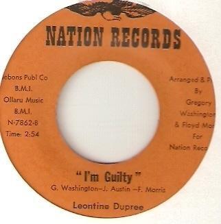Leontine Dupree - I'm No Good Without / I'm Guilty