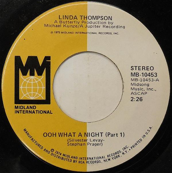 Linda G. Thompson - Ooh What A Night