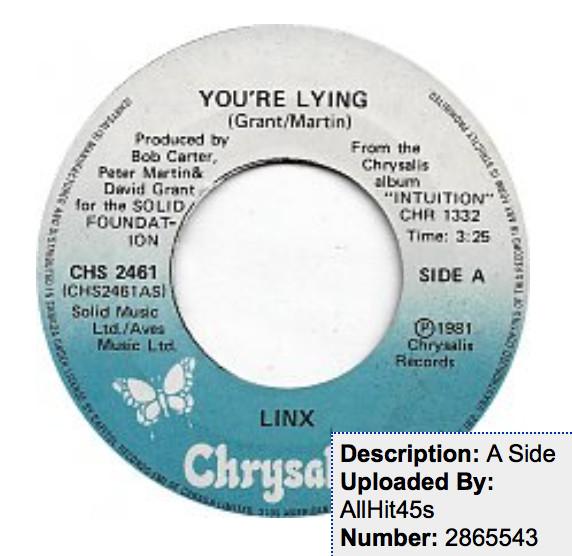 Linx - You're Lying