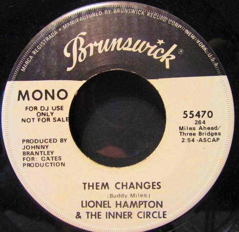 Lionel Hampton And His Jazz Inner Circle - Them Changes / Them Changes