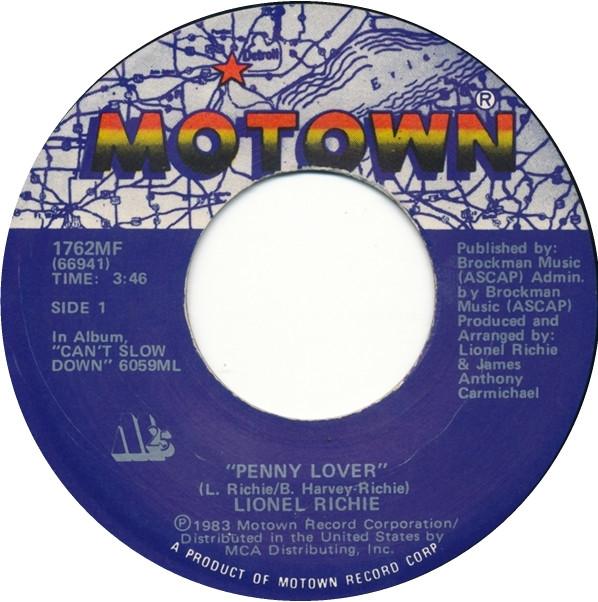 Lionel Richie - Penny Lover