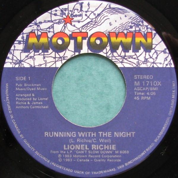Lionel Richie - Running With The Night
