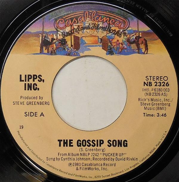 Lipps, Inc. - The Gossip Song