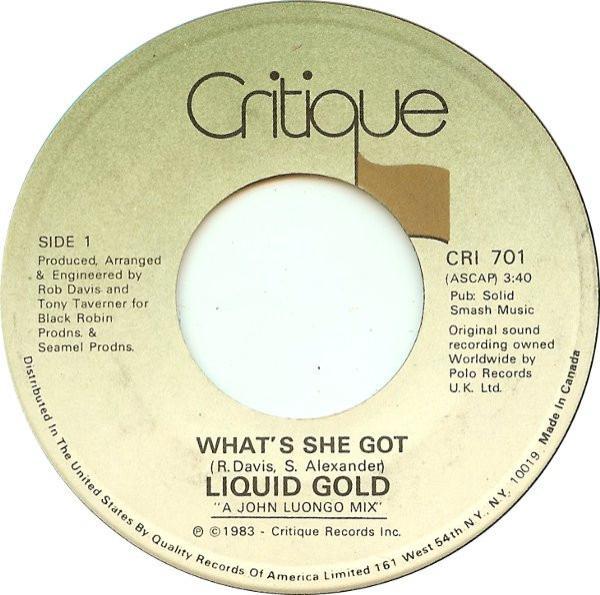 Liquid Gold - What's She Got