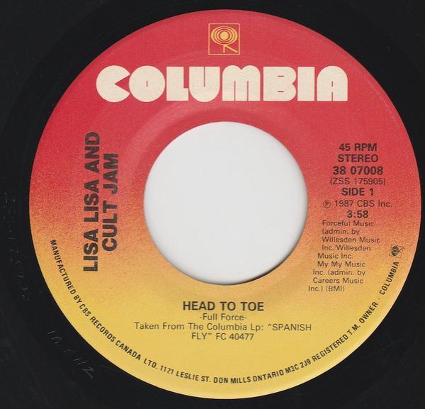 Lisa Lisa & Cult Jam - Head To Toe