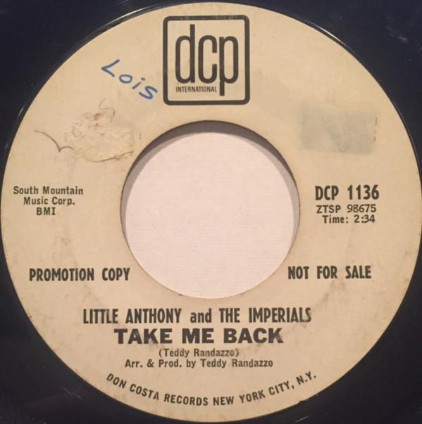 Little Anthony & The Imperials - Take Me Back