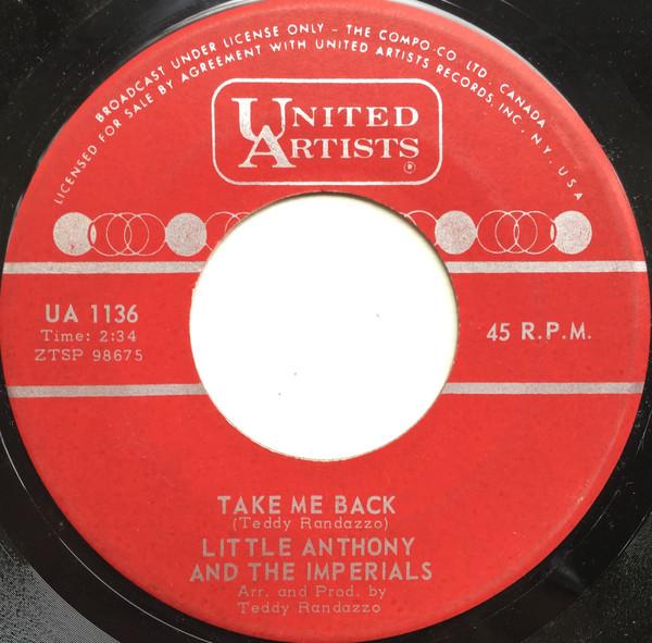 Little Anthony & The Imperials - Take Me Back