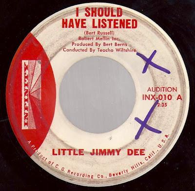 Little Jimmy Dee - I Should Have Listened / I Went On