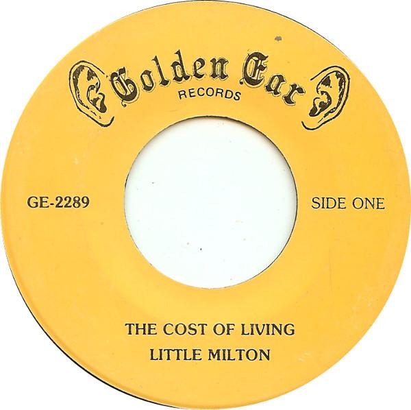 Little Milton, Jackie Ross - The Cost Of Living / I Need You Baby