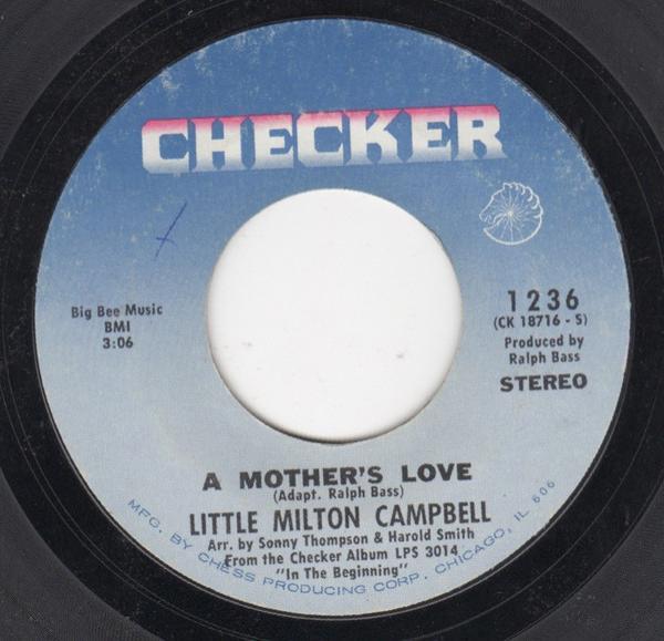 Little Milton - A Mother's Love / Many Rivers To Cross