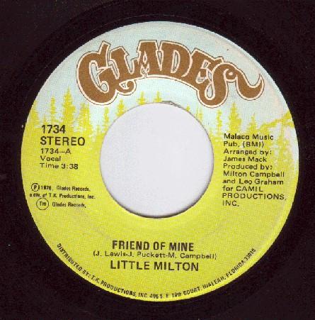 Little Milton - Friend Of Mine